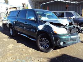 2004 TOYOTA TUNDRA 4 DOOR DOUBLE CAB SR5 MODEL 4.7L V8 AT 4X4 COLOR GREEN STK Z13368